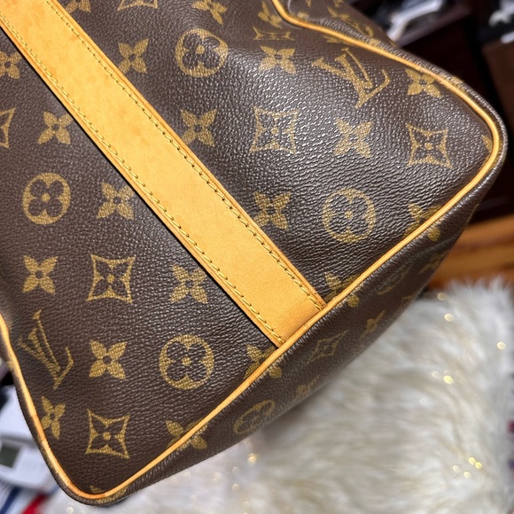 Louis Vuitton Keepall bandolier 50 2ways with strap Carryall Carryon w/ cert - Picture 12 of 16
